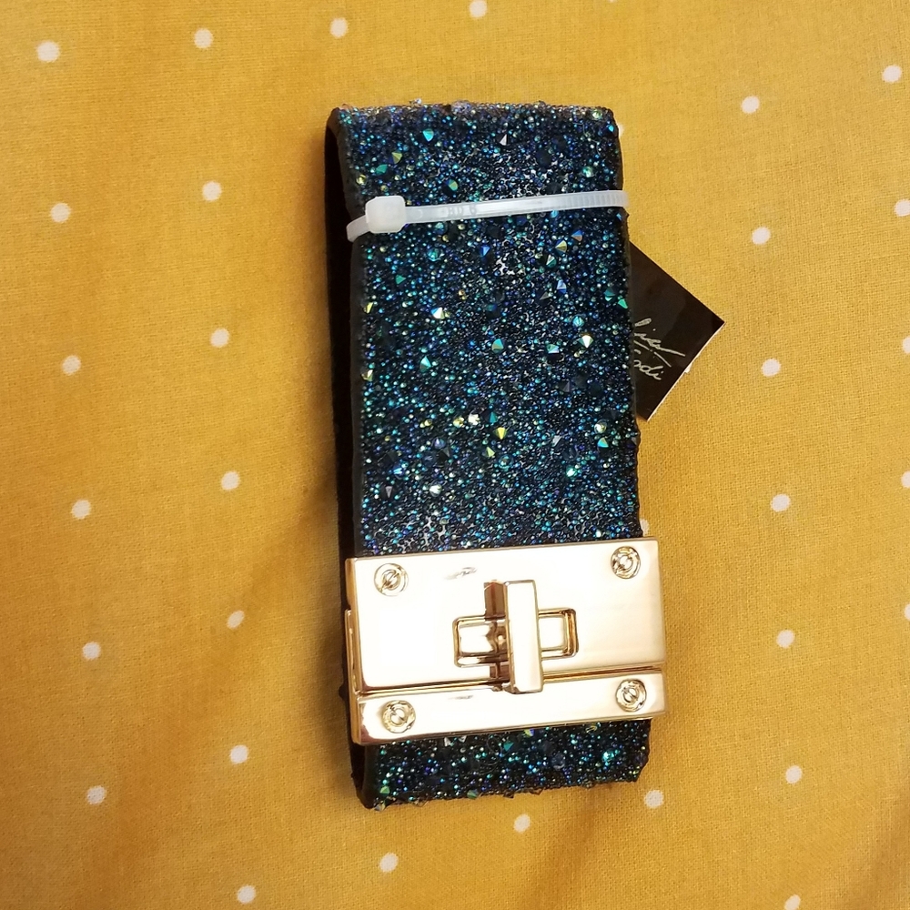 NWT Thalia Sodi Blue Glitrock Bracelet